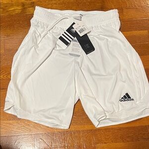 Adidas Men's White Athletic Shorts NWT